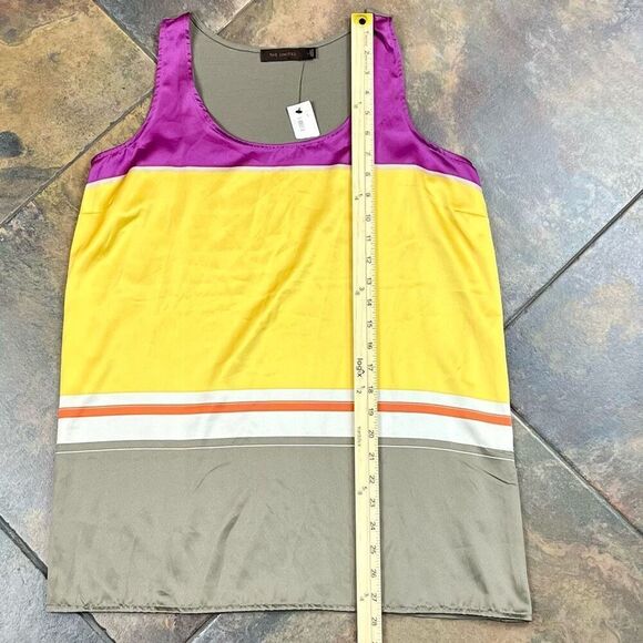 New! NWT The Limited Color Block Tank Top Large - Picture 4 of 8